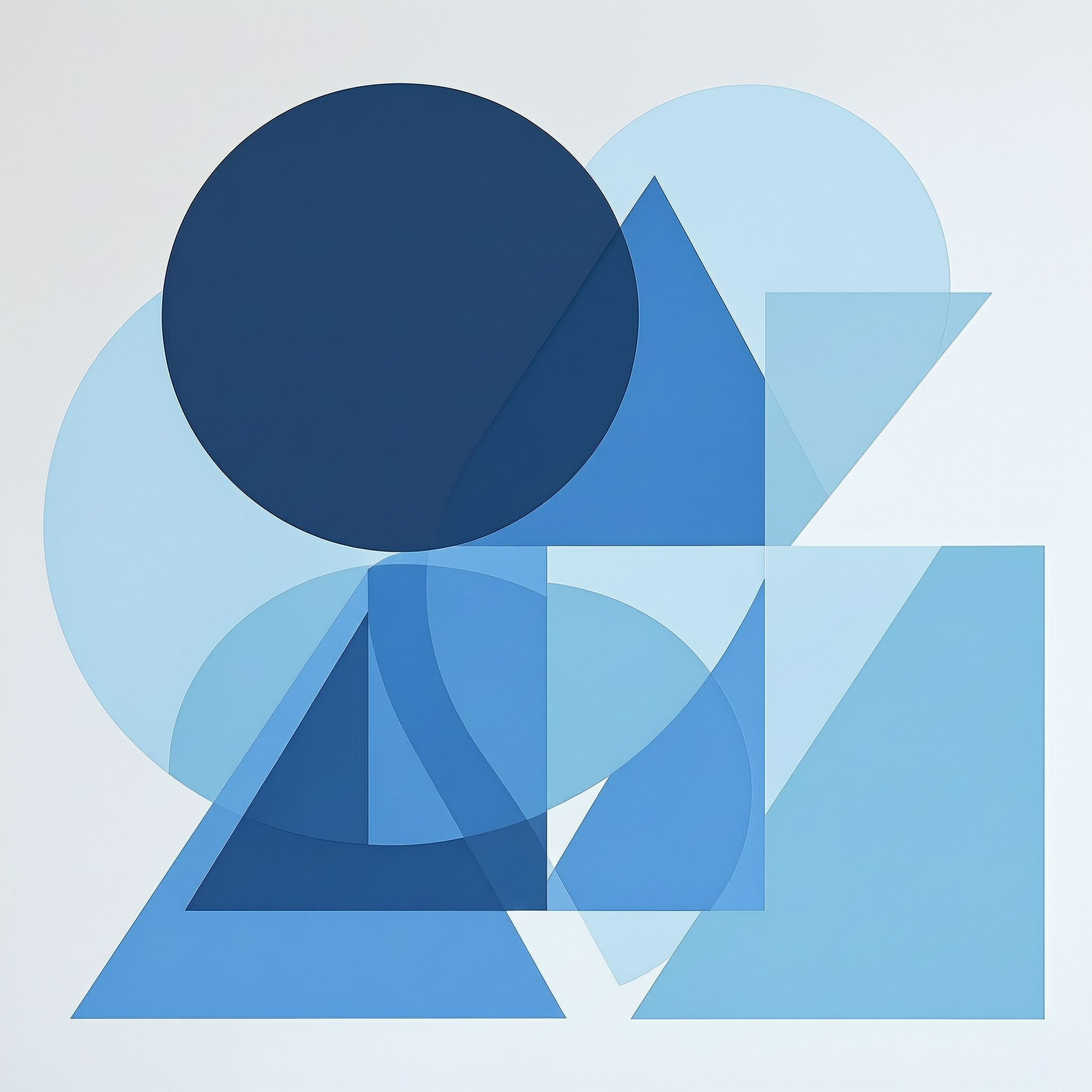 Brand-consistent geometric abstract art generated with Wan 2.7 Image color palette